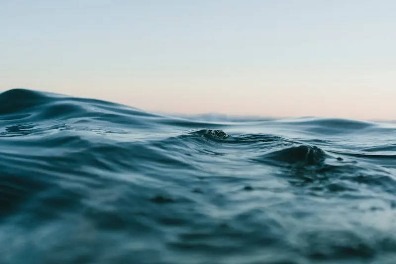 Ocean waves, concept image for a coastal hospitality website